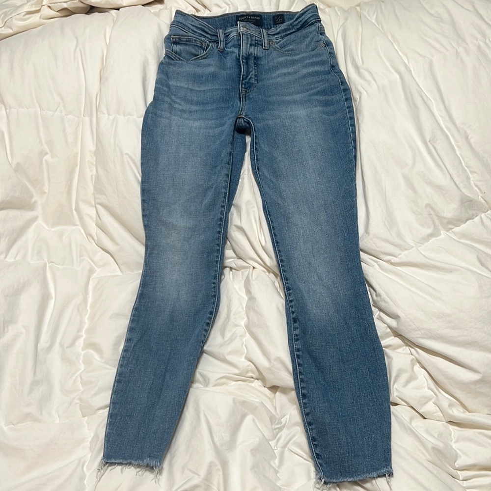 Lucky Brand High Rise Bridgette Skinny Jeans
